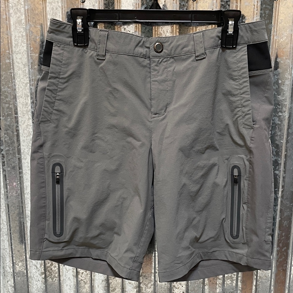 REI Gray & Black Women’s Hiking Shorts